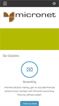 Mobile Screenshot of micronet.com.au